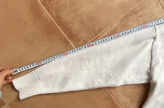 Jersey blanco de punto