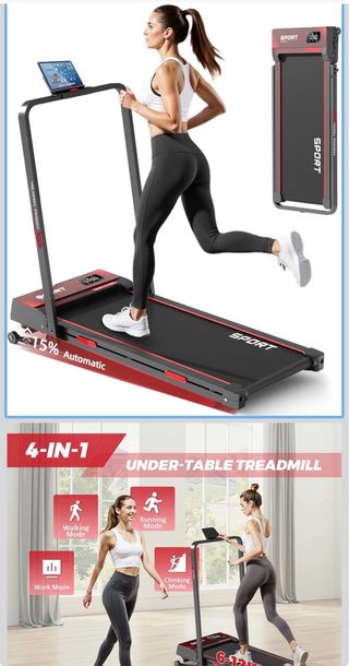 Cinta de Correr Plegable 4 en 1