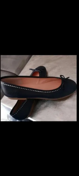 Bailarinas de piel marca Tizzas a estrenar.