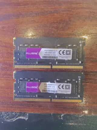 SODIMM DDR4 8GB (4GB+4GB) 2400MHz memoria portatil