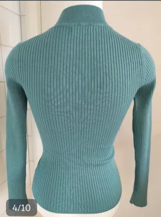 Jersey vintage mujer azul cielo