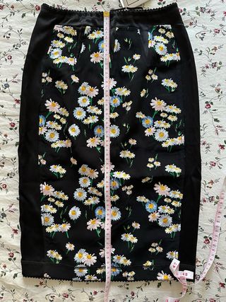 Minifalda negra Paco Rabanne T36