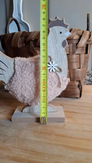 Gallina in legno