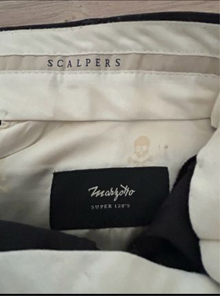 Pantalon de vestir Scalpers gris marengo Talla 46.