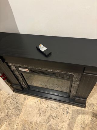 Calefactor tipo chimenea