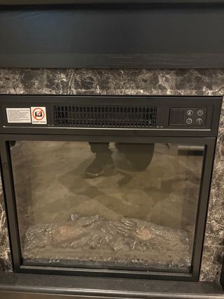 Calefactor tipo chimenea