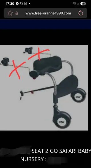 Patin universal para carrito de bebé