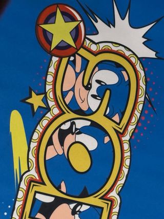 Alfombrilla / Mouse mat Sonic tamaño grande