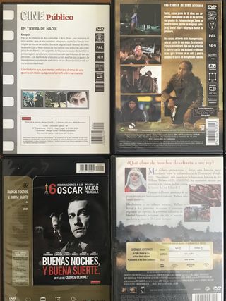 Lote 10 DVDs Películas Ganadoras del Óscar