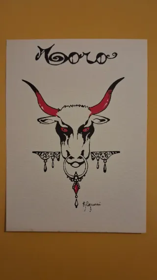 Cartolina Oroscopo Toro
