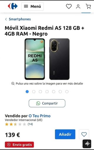 XIAOMI REDMI A5 128GB