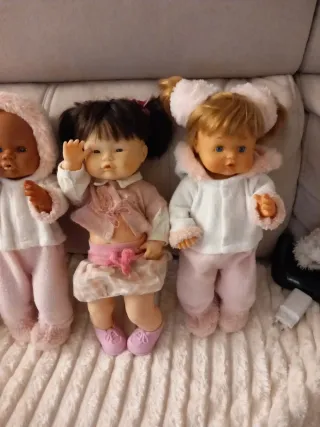 Lote 3 Muñecos Nenuco