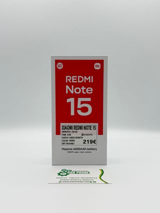 XIAOMI REDMI NOTE 15