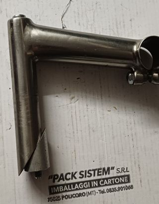 Attacco manubrio titanio Italmanubri 12