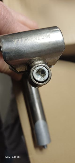 Attacco manubrio titanio Italmanubri 12