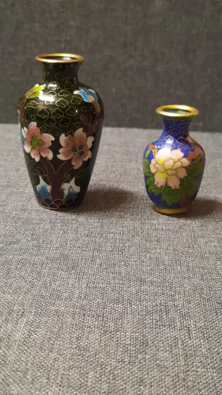 Vasetti cloisonne vintage