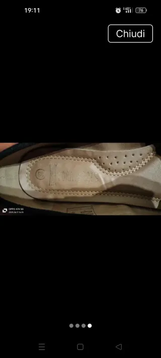 Ballerine donna beige e nere taglia 37