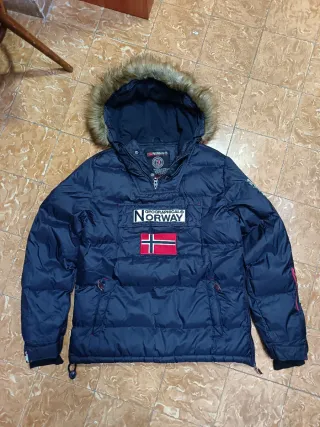 Anorak acolchado Geographical Norway Hombre Y2K