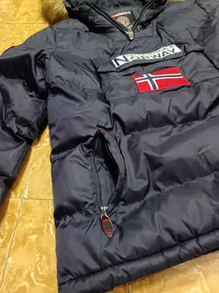 Anorak acolchado Geographical Norway Hombre Y2K