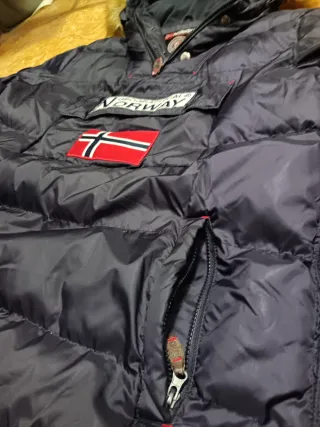 Anorak acolchado Geographical Norway Hombre Y2K