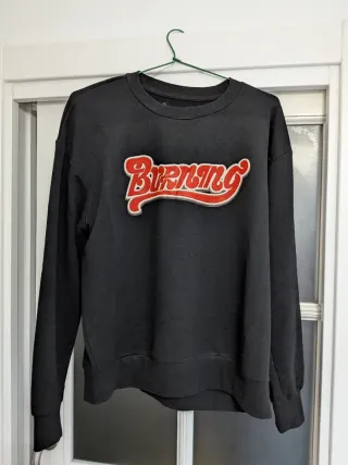 Sudadera Burning