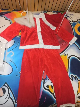 Disfraz papá Noel. 4-6 años.