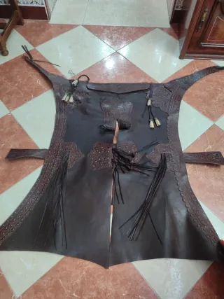 Zahon de cuero de los de antiguos