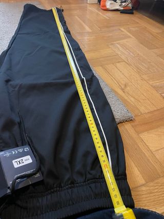 Chaqueta y Pantalón de chandal de Nylon Negro