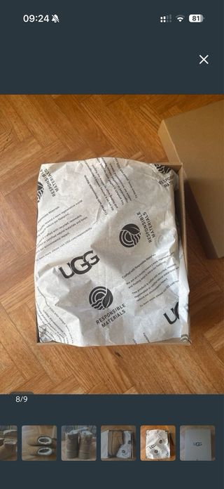 Botas estilo UGG nuevas talla 40