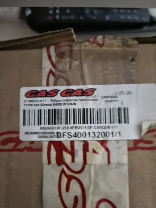 Radiador Gas Gas