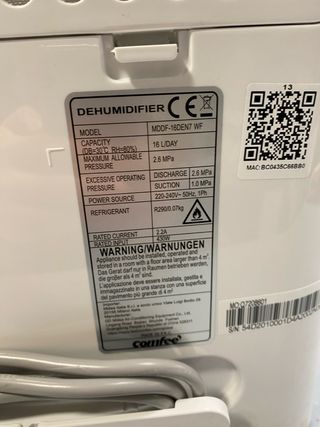 Comfee Electric Dehumidifier 1