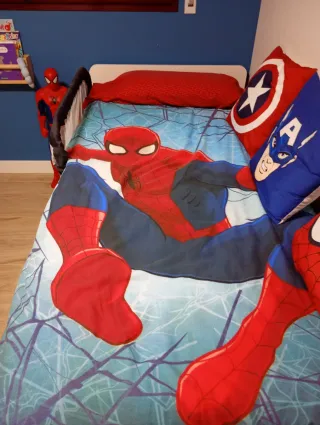 Funda Nordica y funda cojín Spiderman