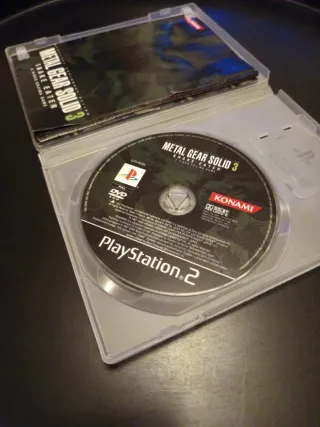 METAL GEAR SOLID 3 PS2