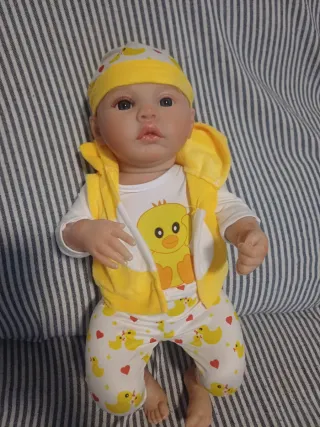 Bebe reborn silicona