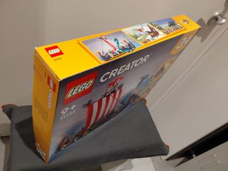 Lego Creator 3in1 31132 Nave vichinga e Jörmungand