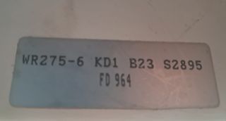 Calentador Junkers mod. WR275-6 a gas