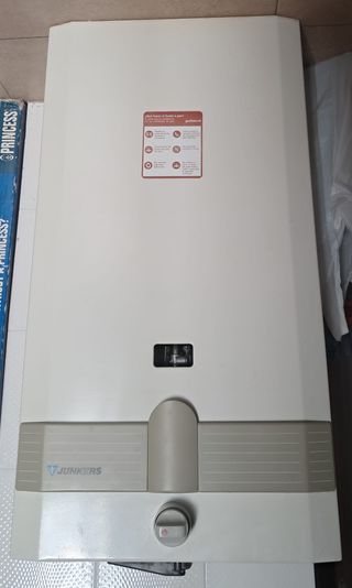 Calentador Junkers mod. WR275-6 a gas