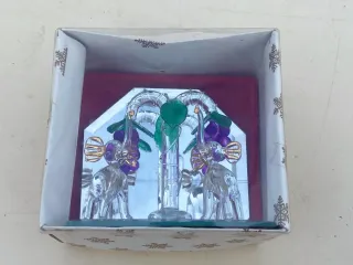 FIGURA ORIGINAL VINTAGE DE CRISTAL SOPLADO