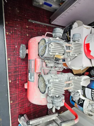 Compresor de aire 50L y manguera de 7m