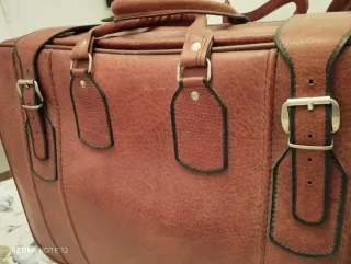 Maleta vintage marrón