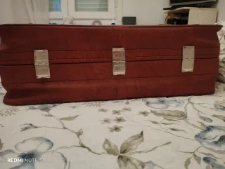 Maleta vintage marrón