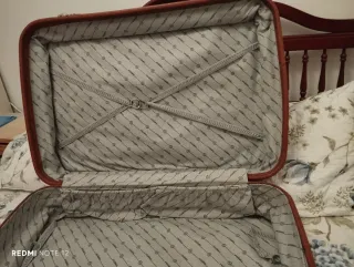 Maleta vintage marrón