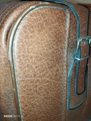 Maleta vintage marrón