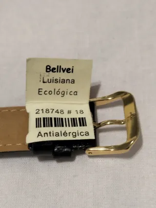 Correa piel reloj nueva