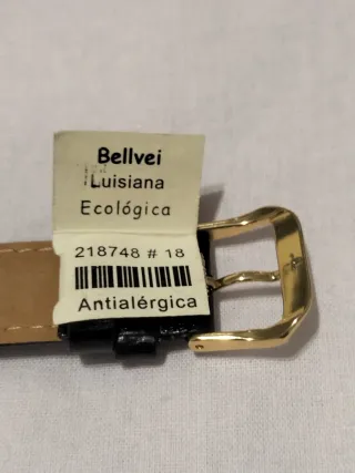 Correa piel reloj nueva