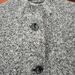 Abrigo Lana Jaspeado