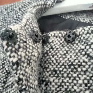 Abrigo Lana Jaspeado