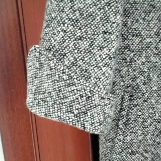 Abrigo Lana Jaspeado