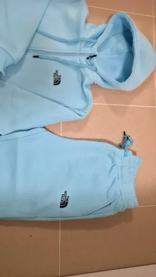 Conjunto The North Face azul nuevo