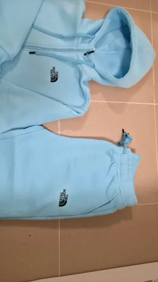 Conjunto The North Face azul nuevo